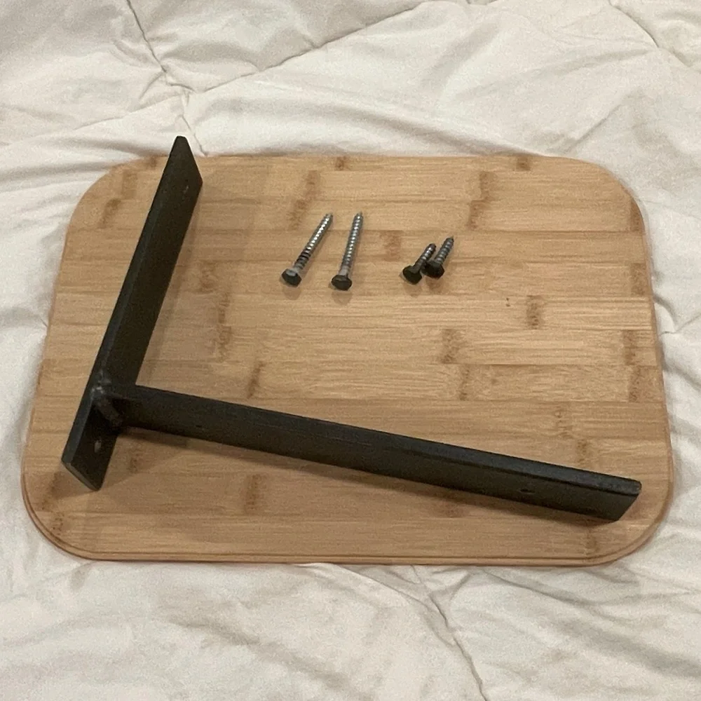Metal Shelf Bracket Heavy Duty Steel Brackets USA Made 1 Pc Hardware Included